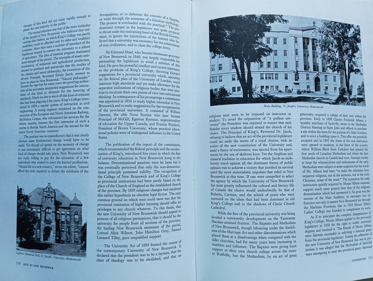 Book, Art History, Brunswick Press, Arts in New Brunswick, Inside2 view