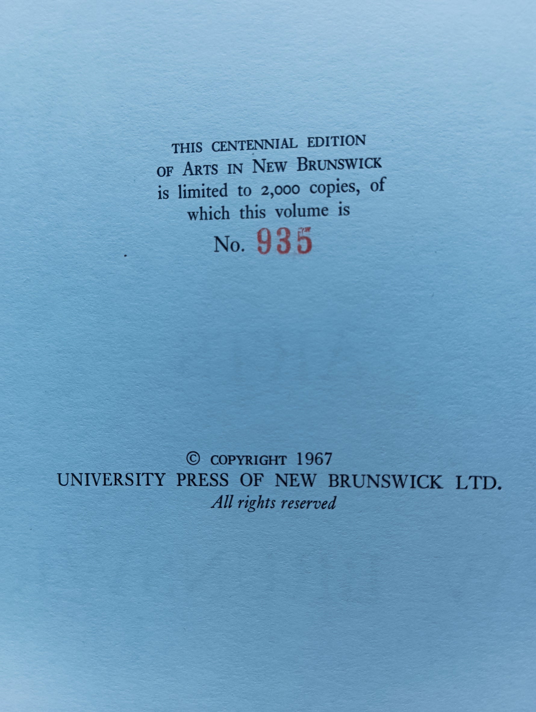 Book, Art History, Brunswick Press, Arts in New Brunswick, Inside4 view