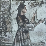 Mixed Media painting, Figures A. Panajatova, Cover view