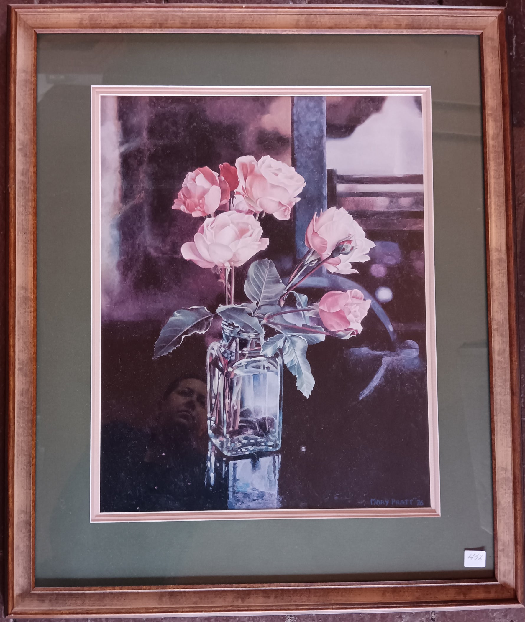 Print, Floral, Mary Pratt, Front view
