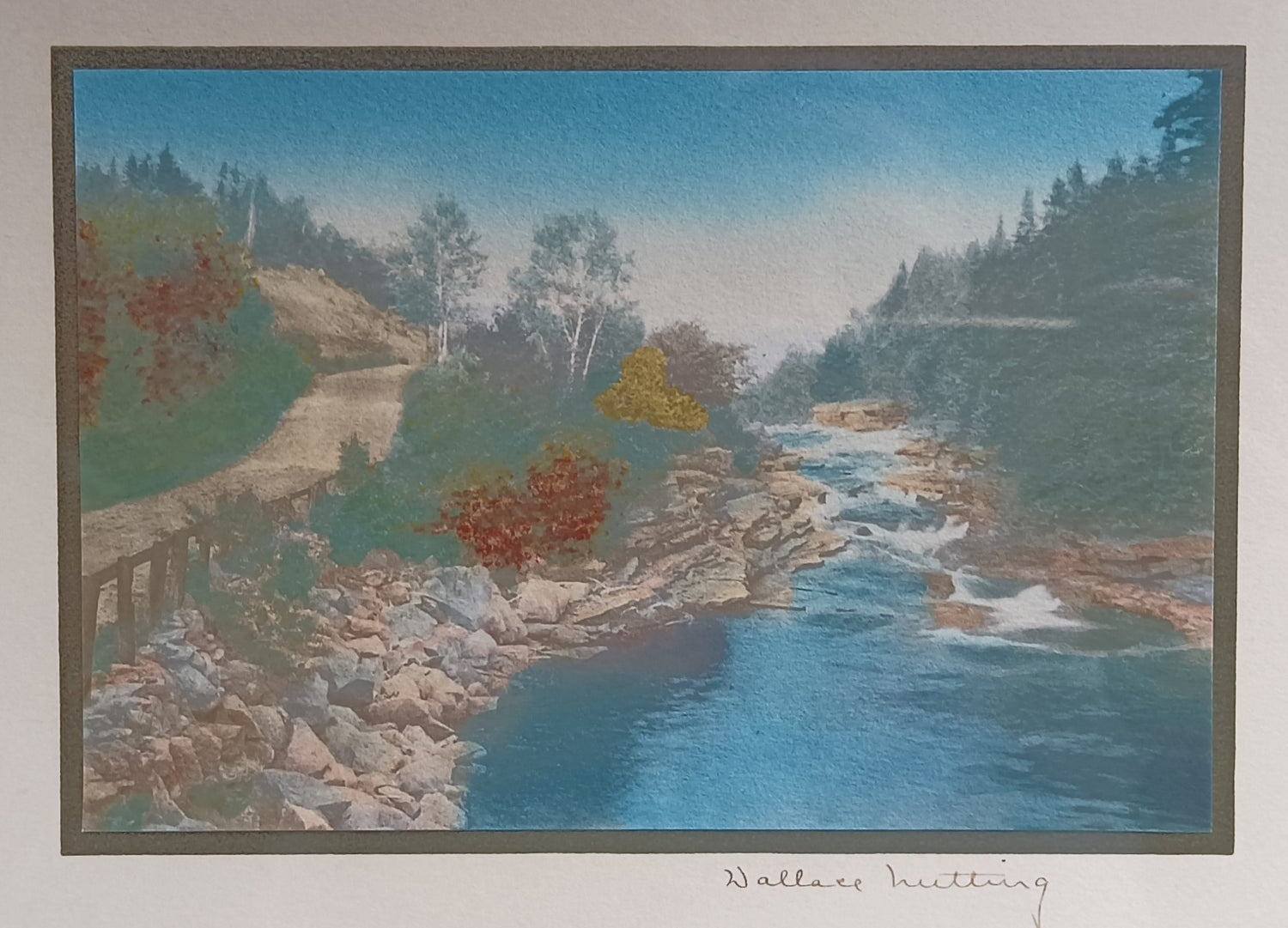 Photo, Landscape Wallas Nutting, Art view