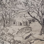 Mixed Media painting, Landscape Lionel Barrymore, Cover view