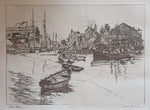 Mixed Media painting, Nautical Lionel Barrymore, Art view