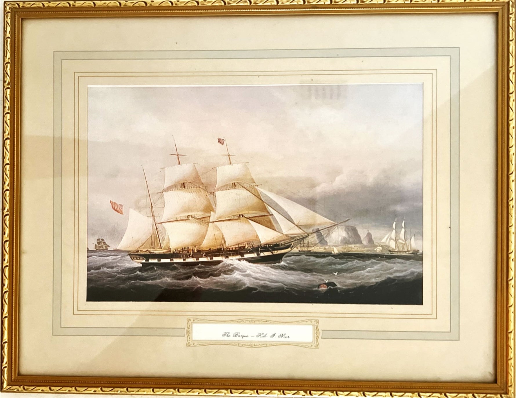 Print, Nautical, Unknown Artist, Front view