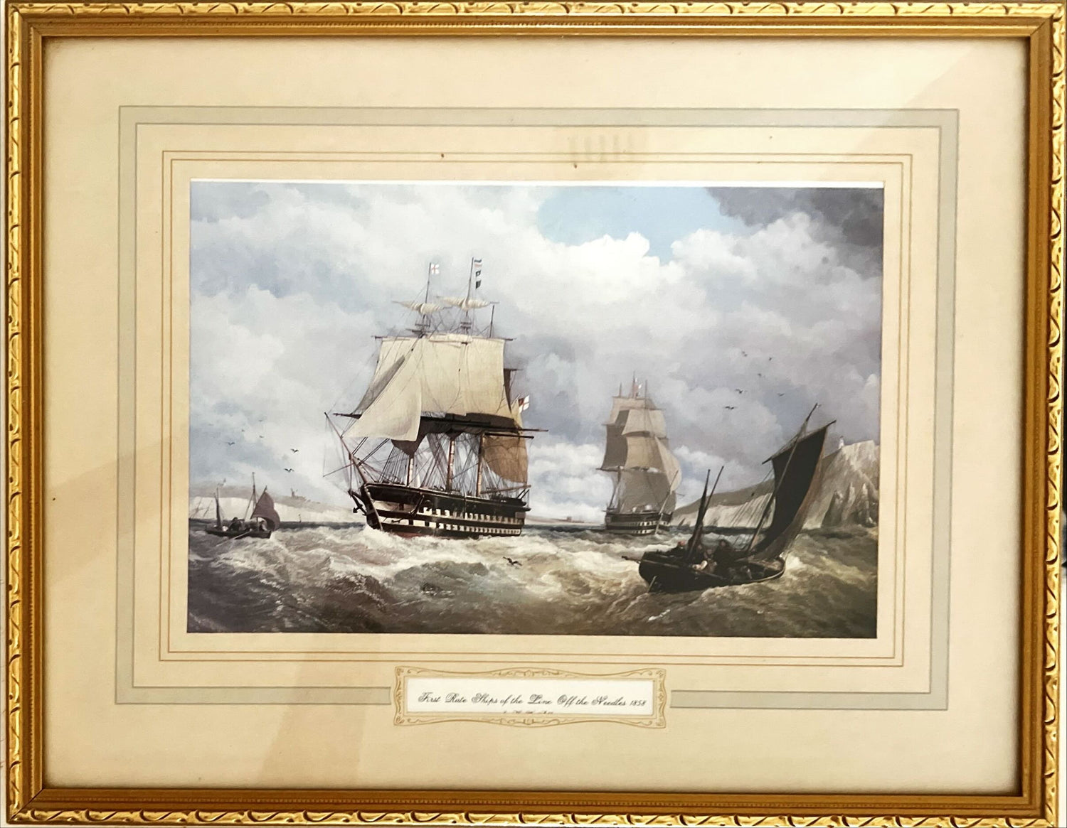 Print, Nautical, Unknown Artist, Front view