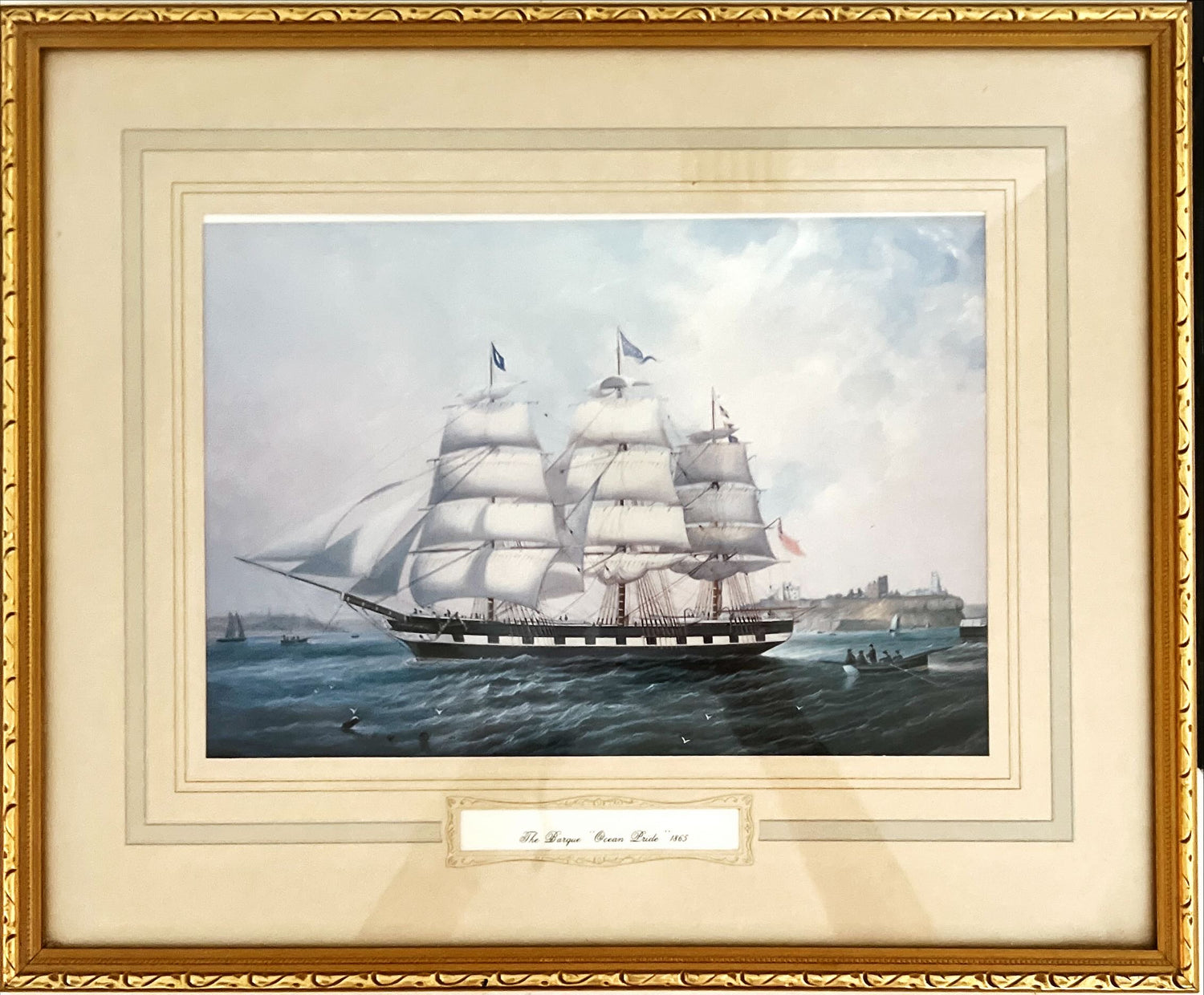 Print, Nautical, Unknown Artist, Front view