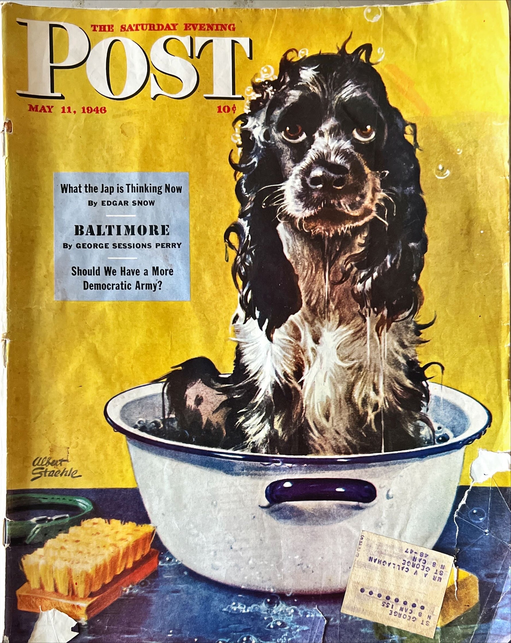 Magazine, History, Post, The Saturday Evening Post, May 11, 1946, Front view