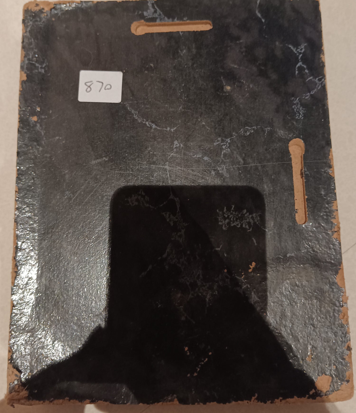 Artifact, Card, CFB Gagetown Range Control, Front view