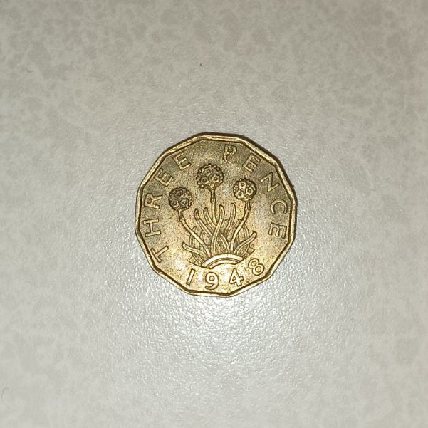 Currency, Coin, UK, Back view