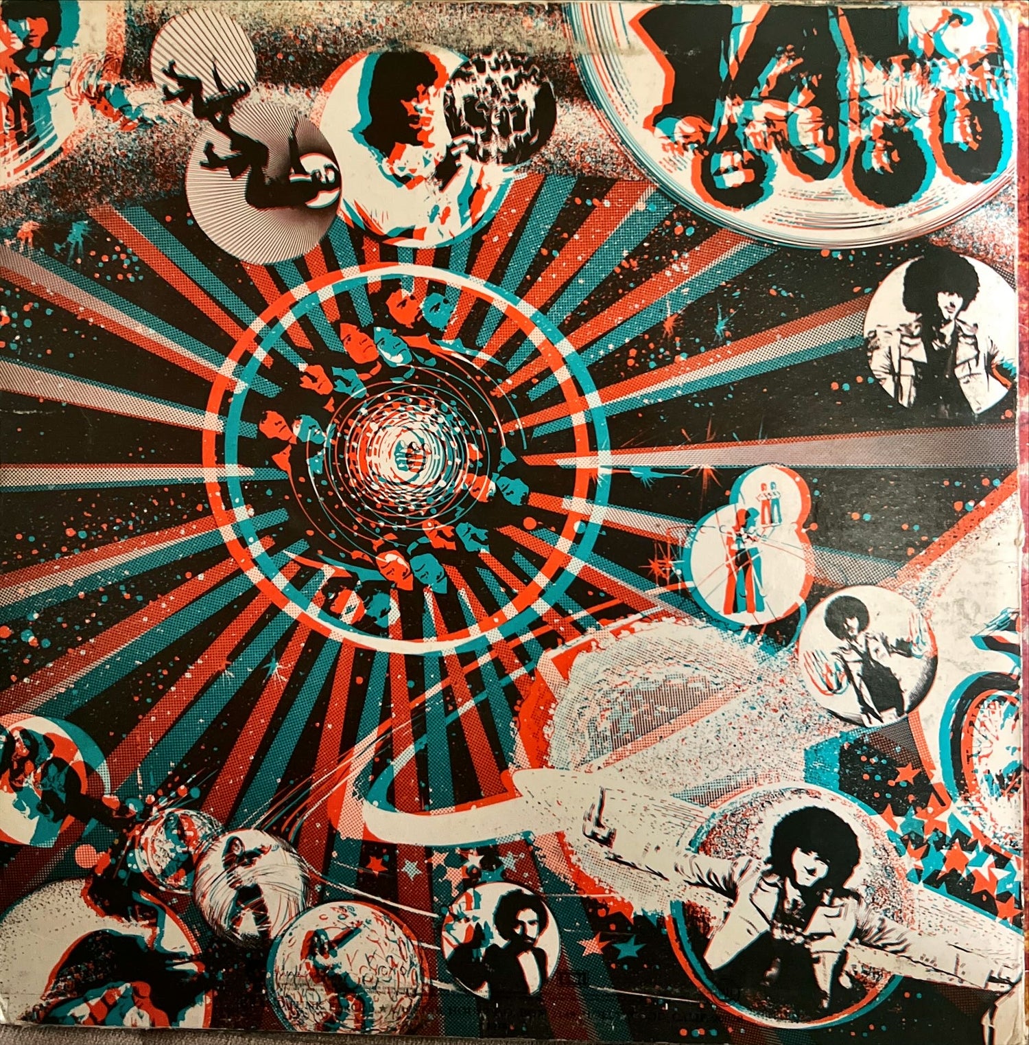 Vinyl record, Rock Grand Funk, Back view