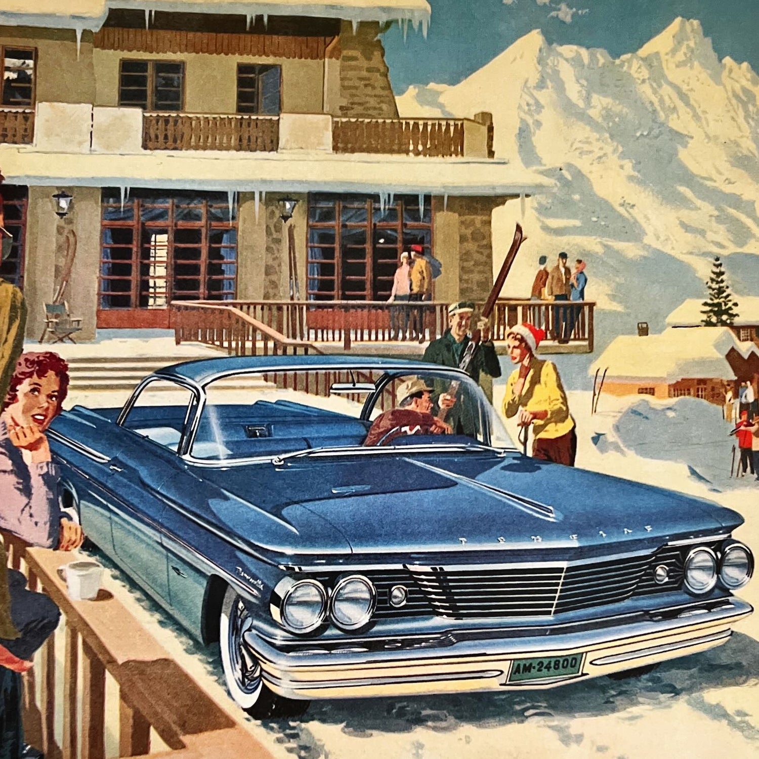 print, Advertisement Pontiac, Cover view