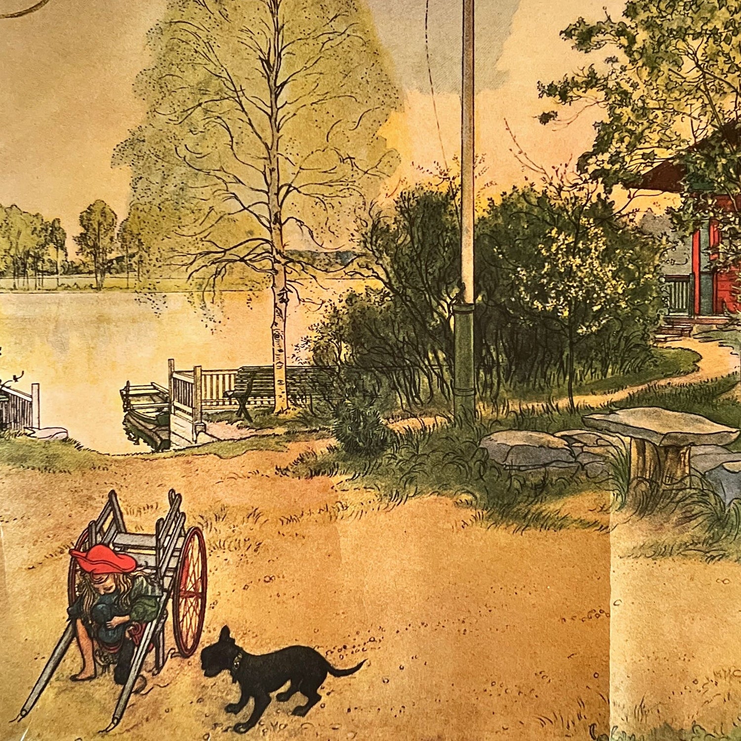 print, Landscape Gardsplanen, Cover view