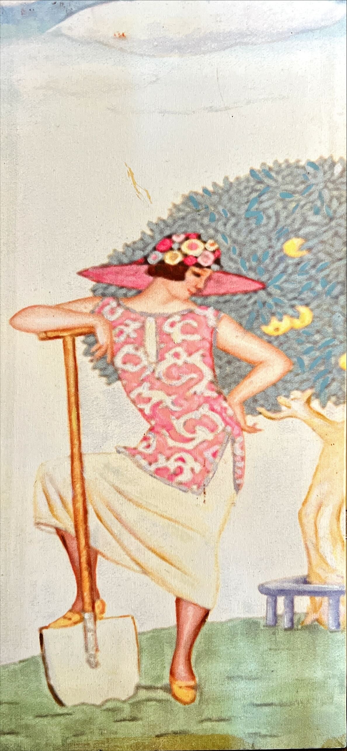 Print, Figures, Unknown Artist, Front view