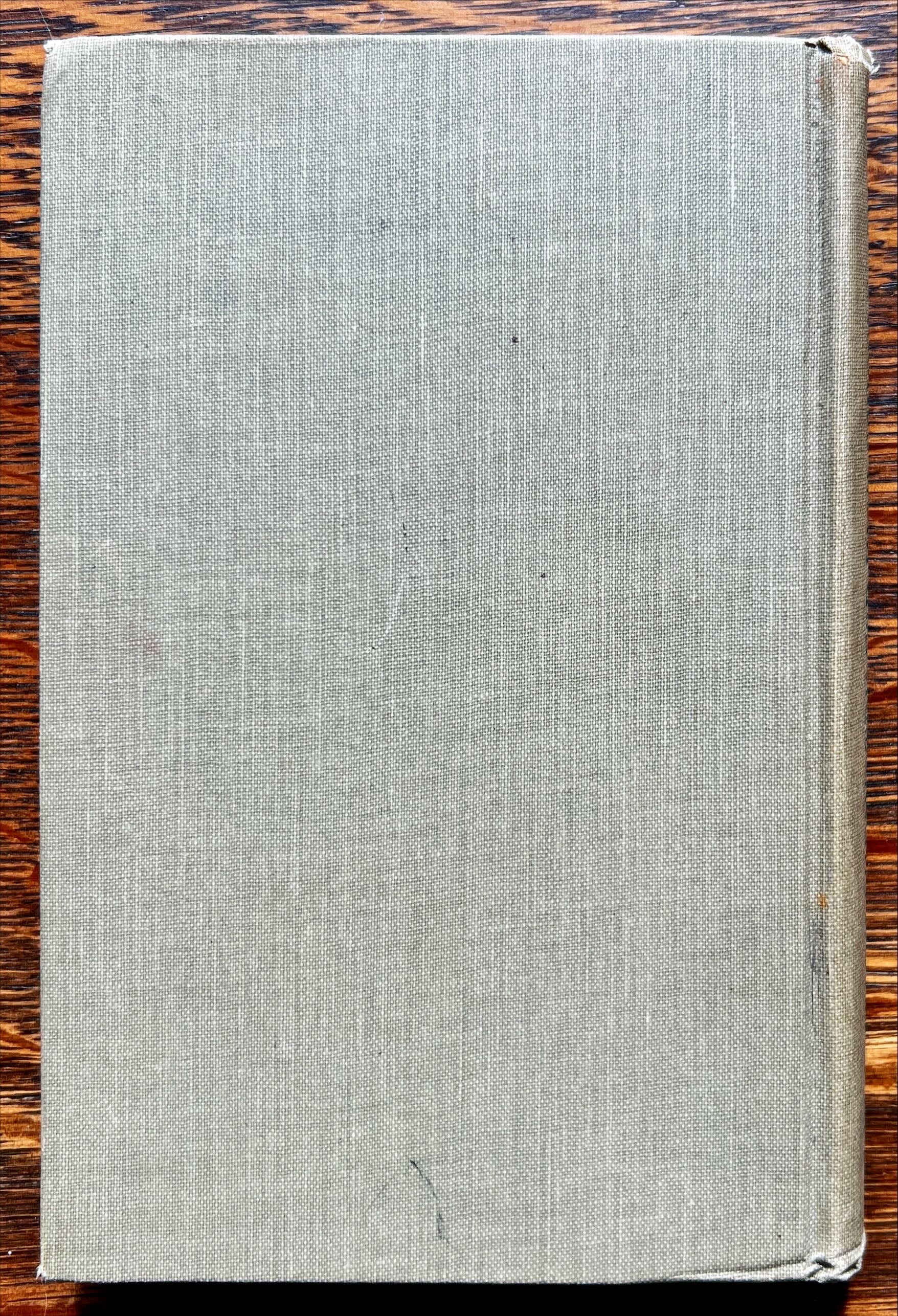 Book, Education, Nevil Norton Evans, Elementary Chemistry for High School, Back view