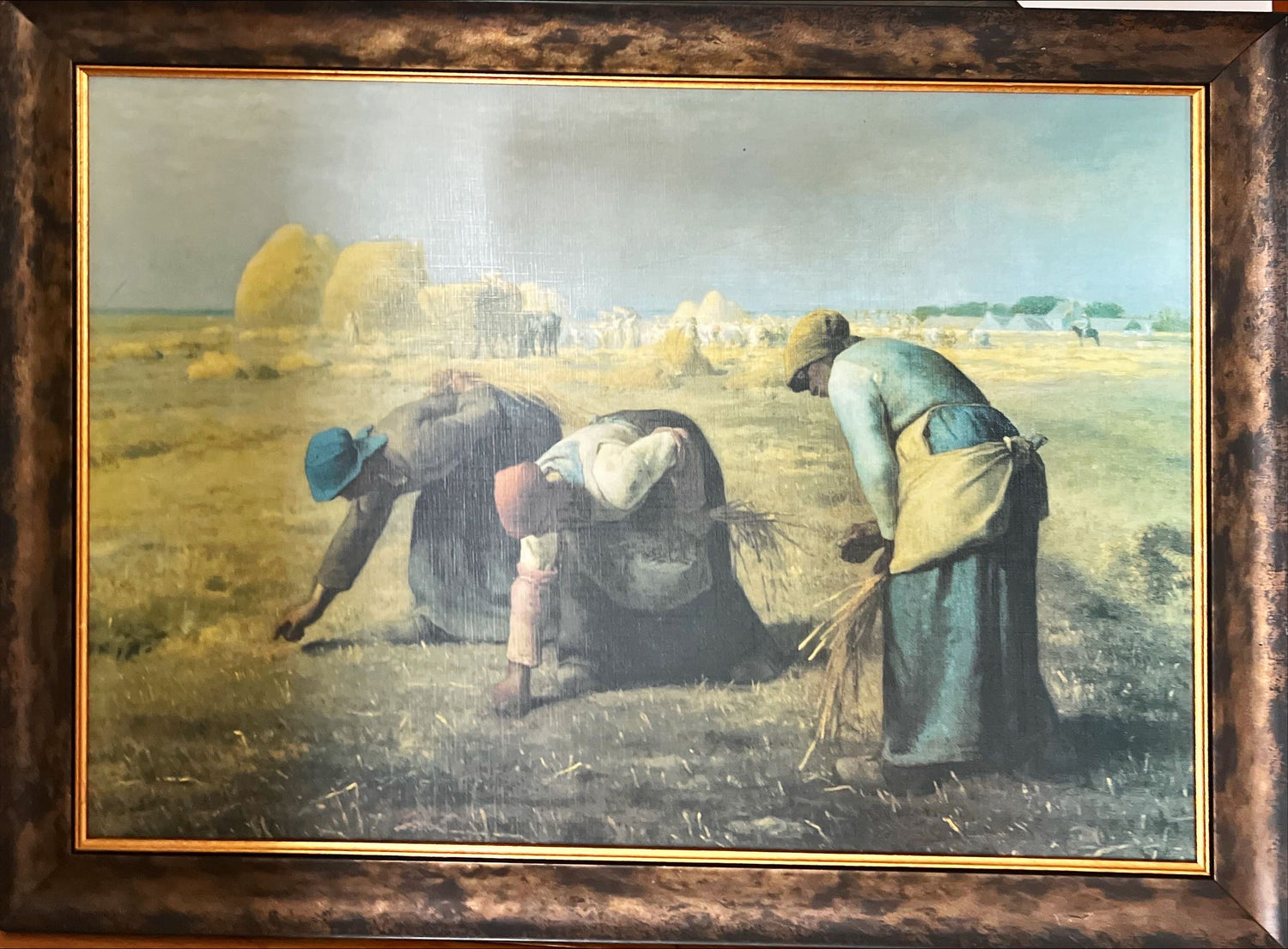 Print, Genre Scene, Jean-François Millet, Front view