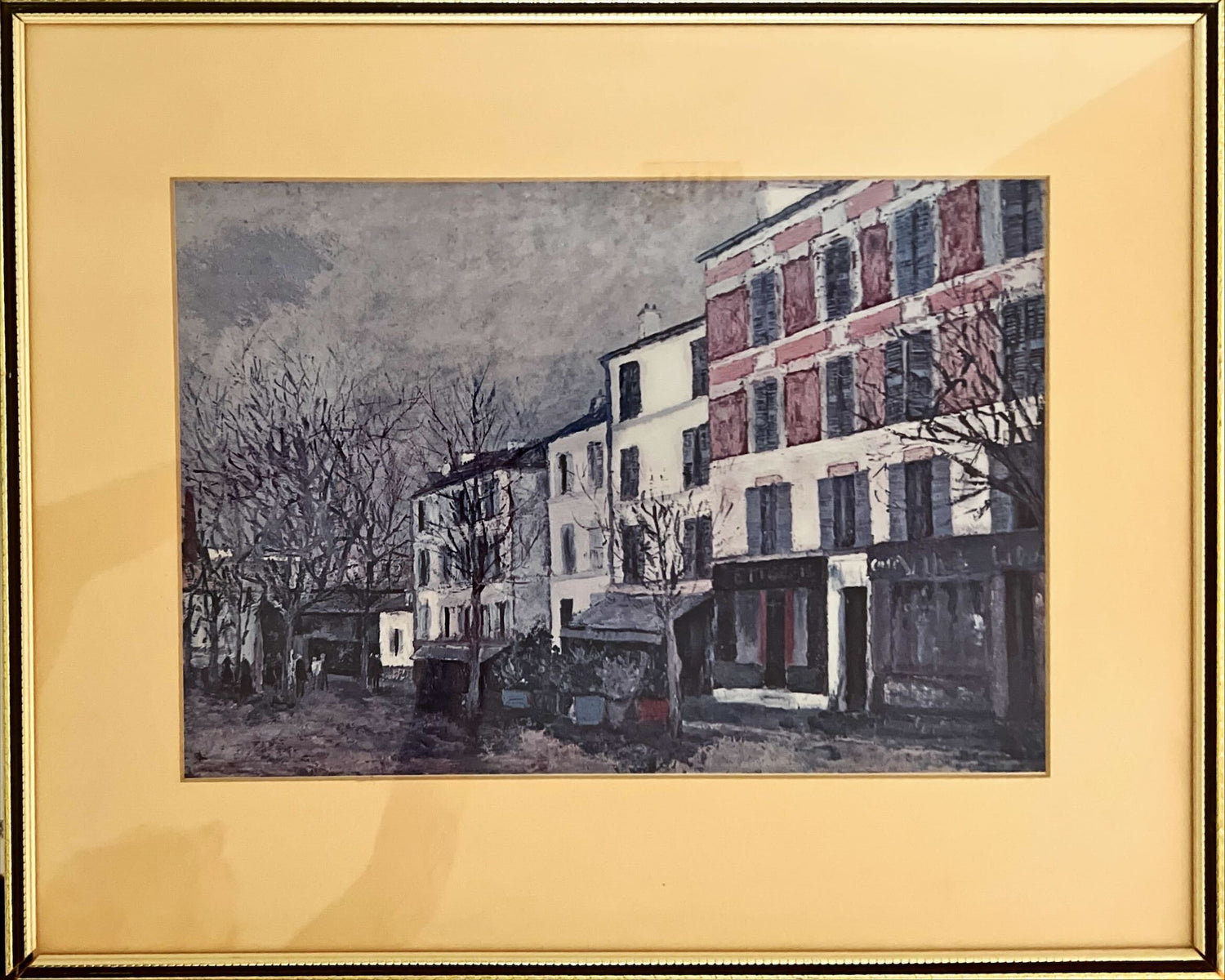 Print, Landscape, Unknown Artist, Front view