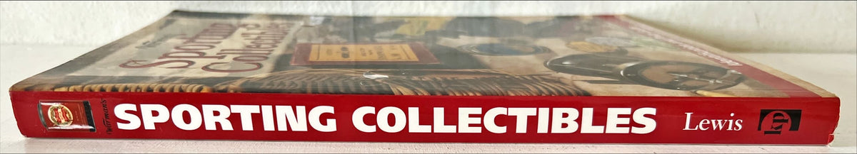 Book, Antique, Collectibles, Russell E. Lewis, Warman's Sporting Collectibles: Identification and Price Guide, Spine view
