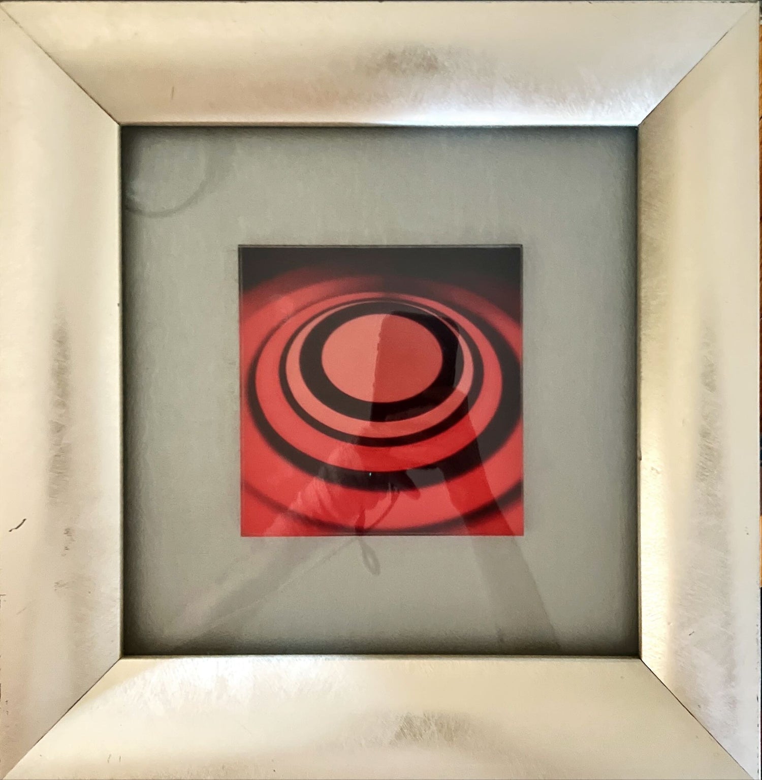 Decor, Wall Decor, Unique Contemporary Artwork in Shadow Frame, Front view