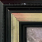 Home, Picture frame, Small Black with Gold Detail Picture Frame, Cover view