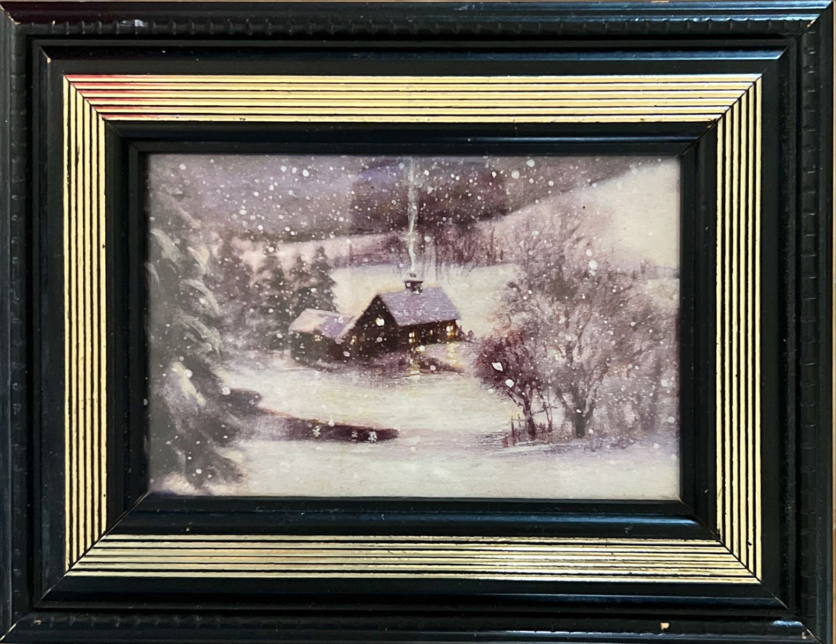 Home, Picture frame, Small Black with Gold Detail Picture Frame, Cover view