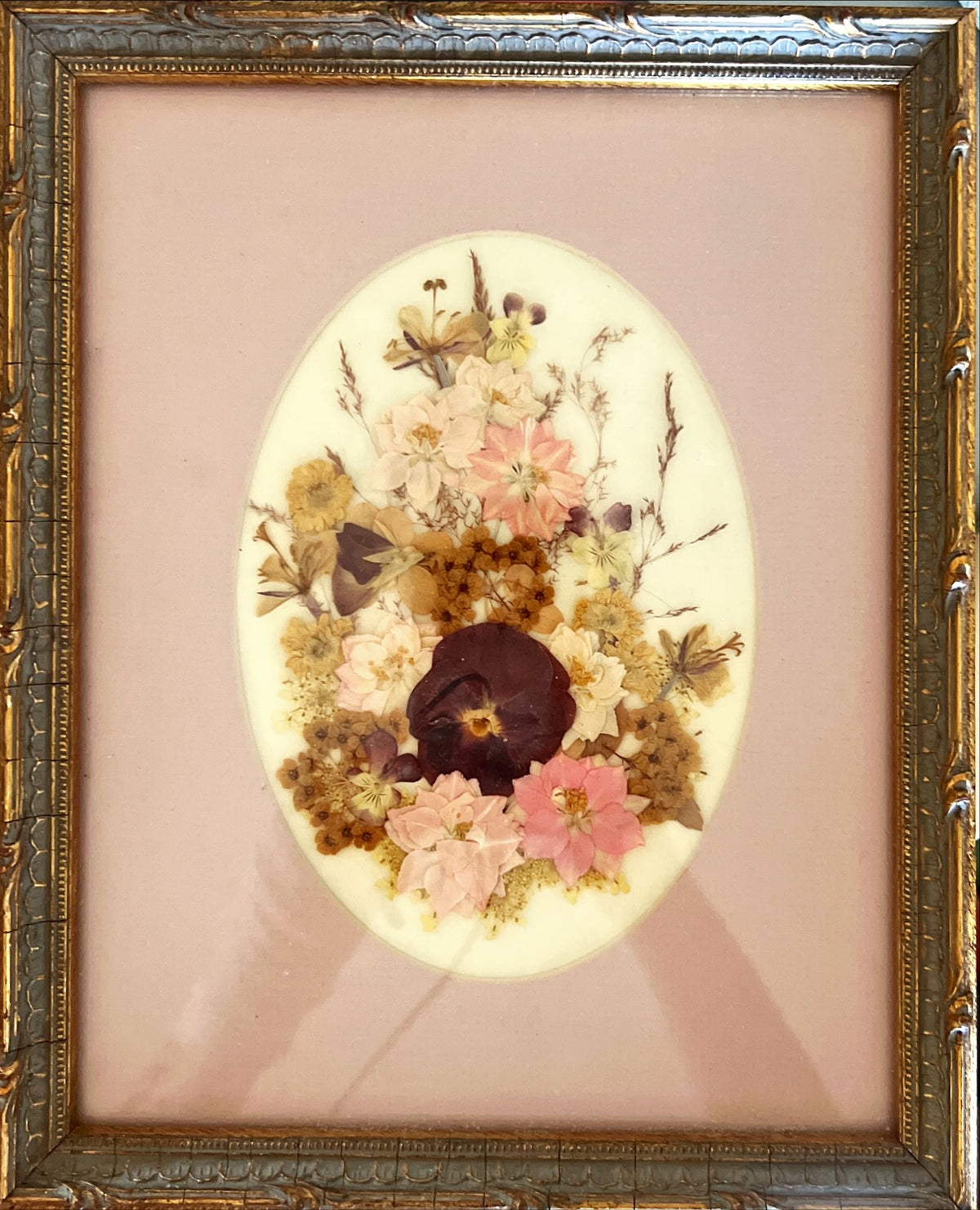 Craft work, Application, Material: Flowers, Unknown Artist, Front view