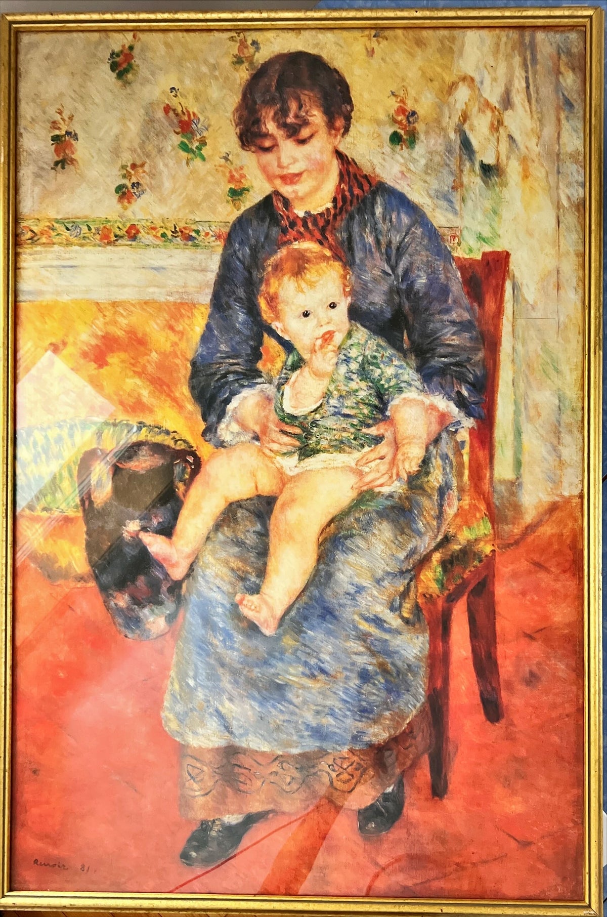 Print, Portrait, Pierre-Auguste Renoir, Front view