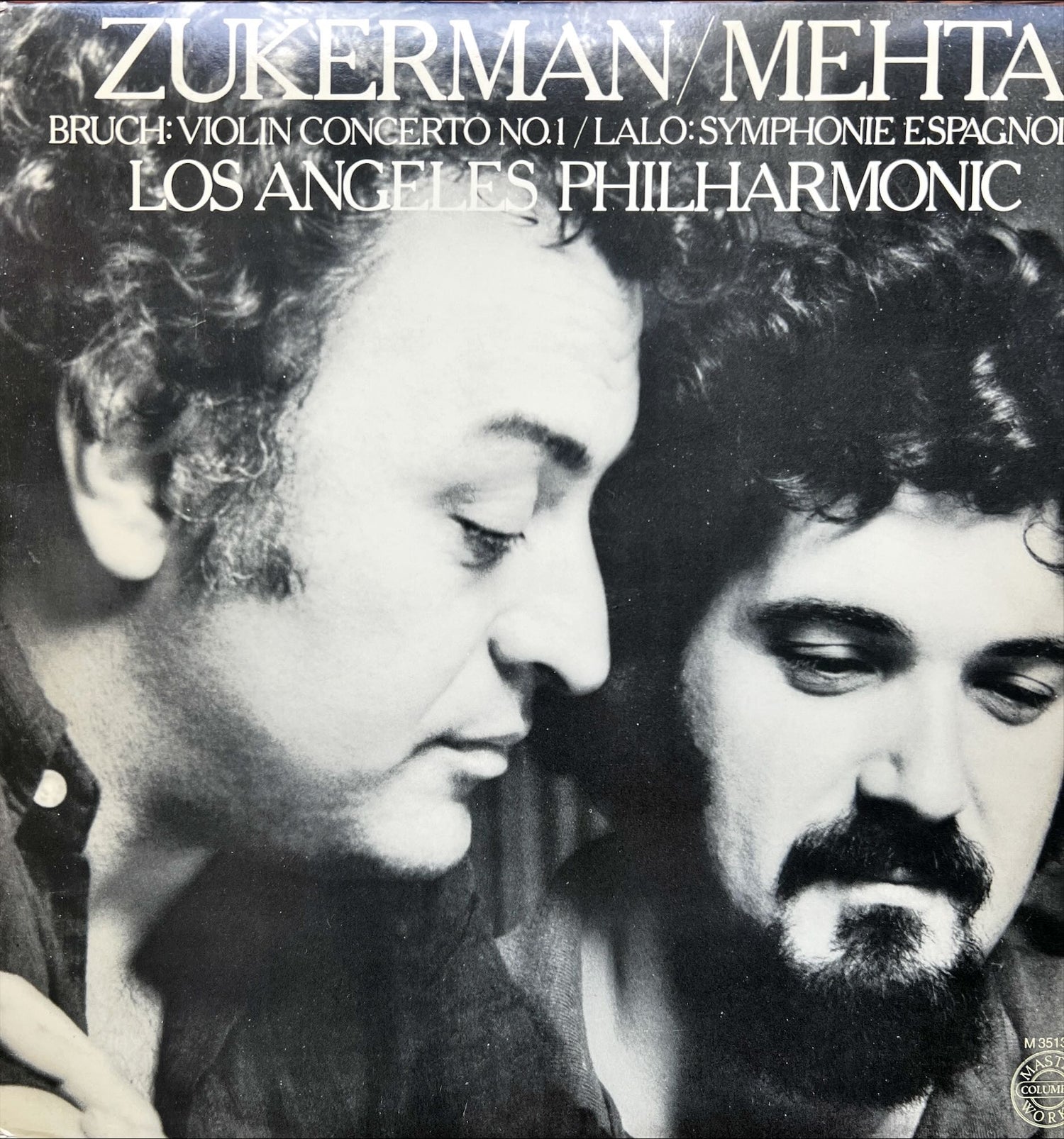 Vinyl record, Classical Zukerman/Mehta, Front view