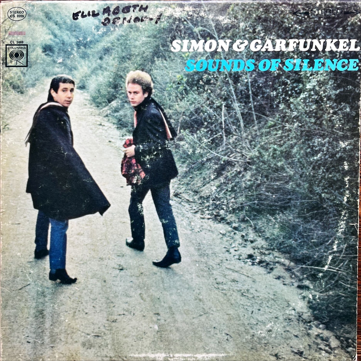 Vinyl record, Folk Rock Simon & Garfunkel, Front view