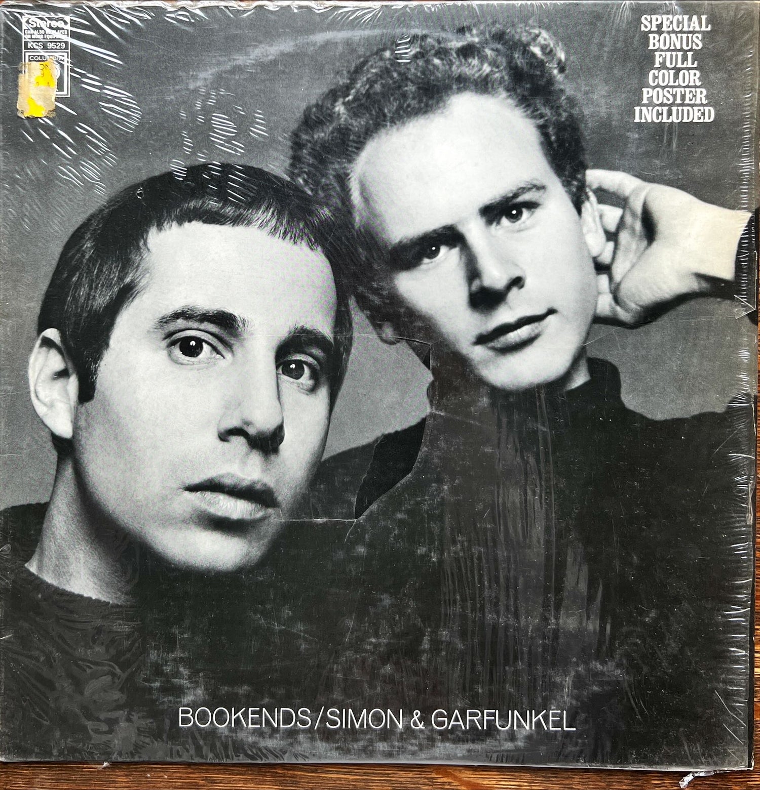 Vinyl record, Folk Rock Simon & Garfunkel, Front view