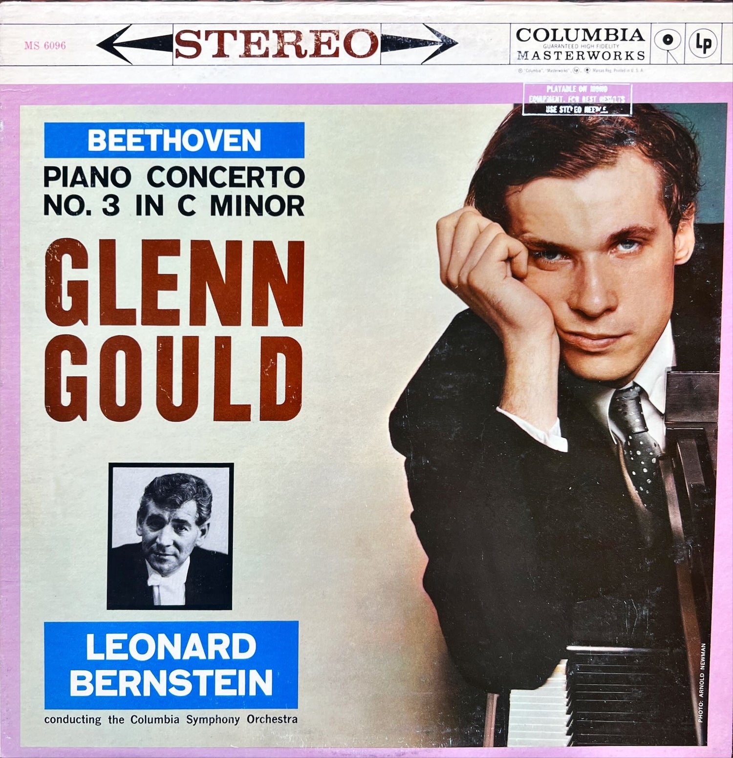 Vinyl record, Classical Beethoven, Front view