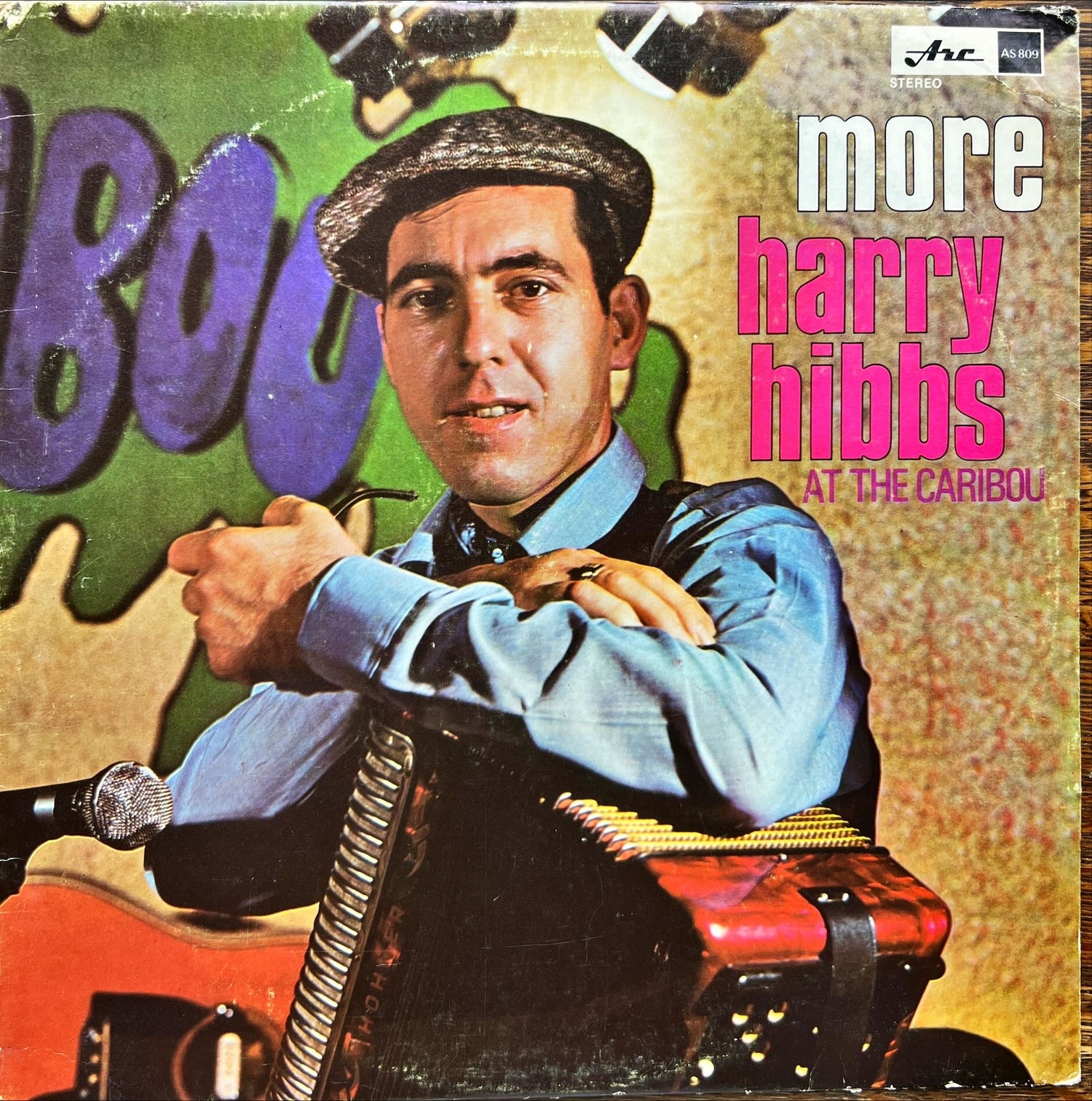Vinyl record, Folk Harry Hibbs, Front view