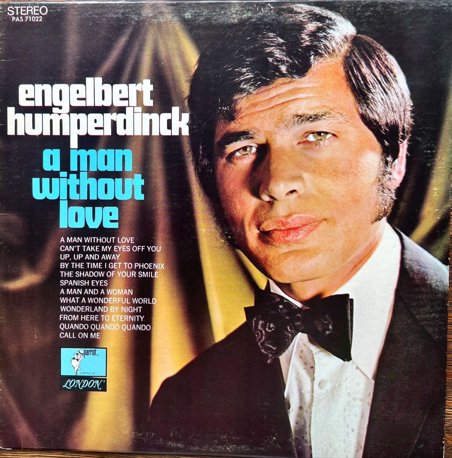 Vinyl record, Pop Englebert Humperdinck, Front view