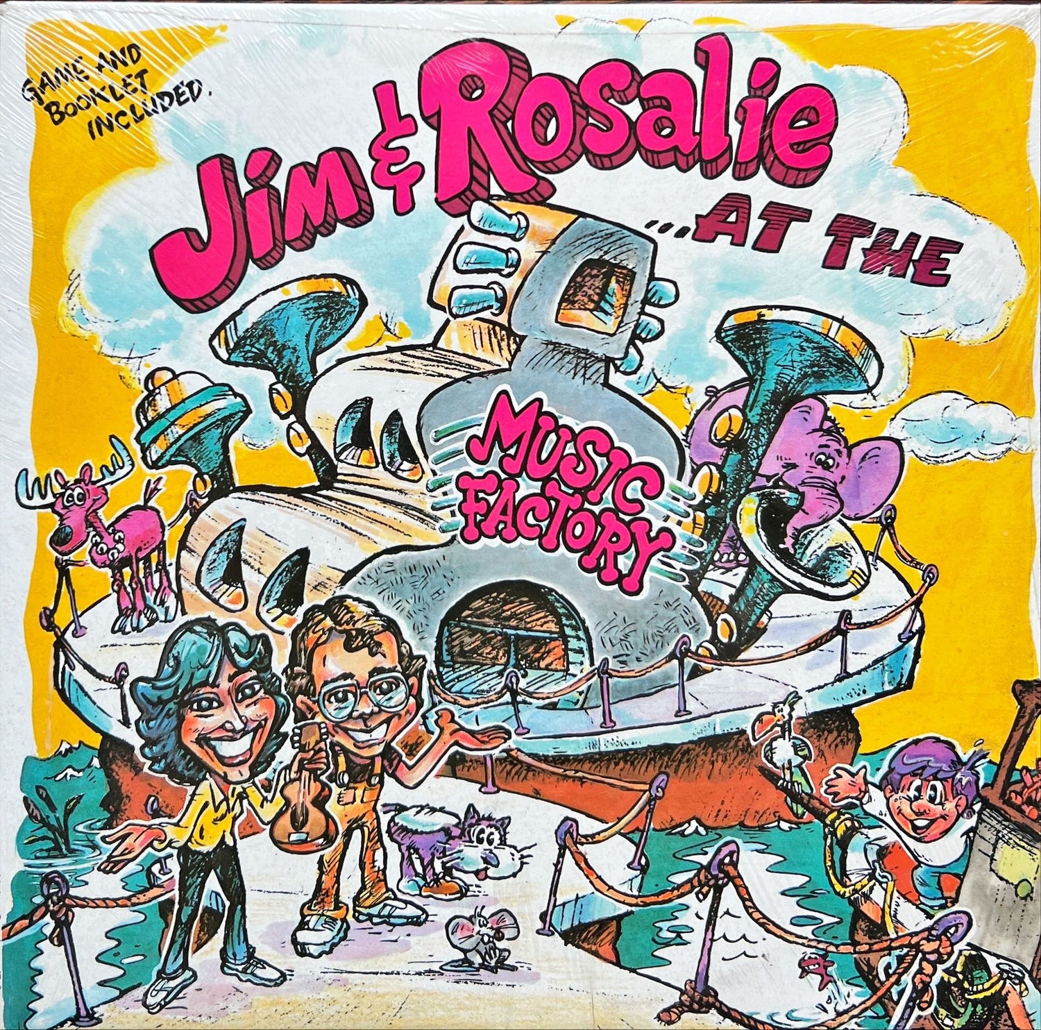 Vinyl record, Children Jim and Rosalie, Front view
