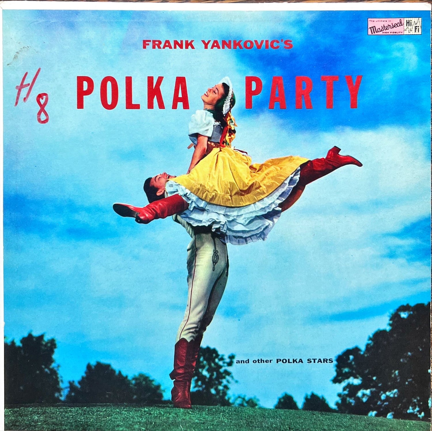 Vinyl record, Polka Frank Yankovic, Front view