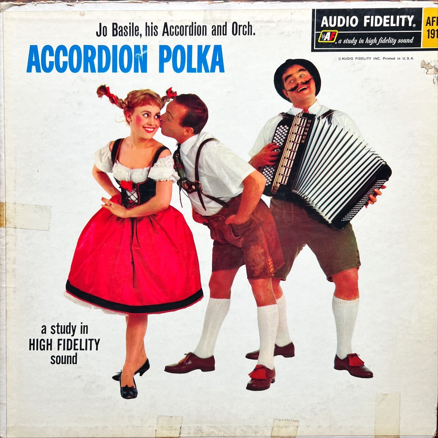 Vinyl record, Polka Jo Basile and Orchestra, Front view