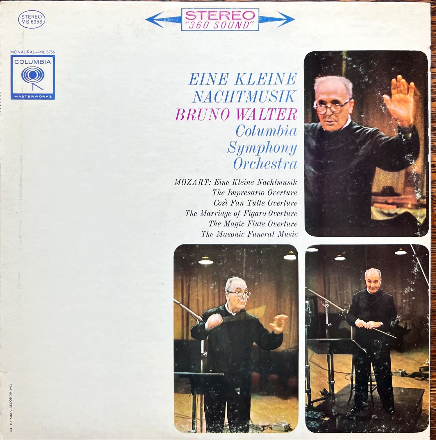 Vinyl record, Classical Mozart, Front view