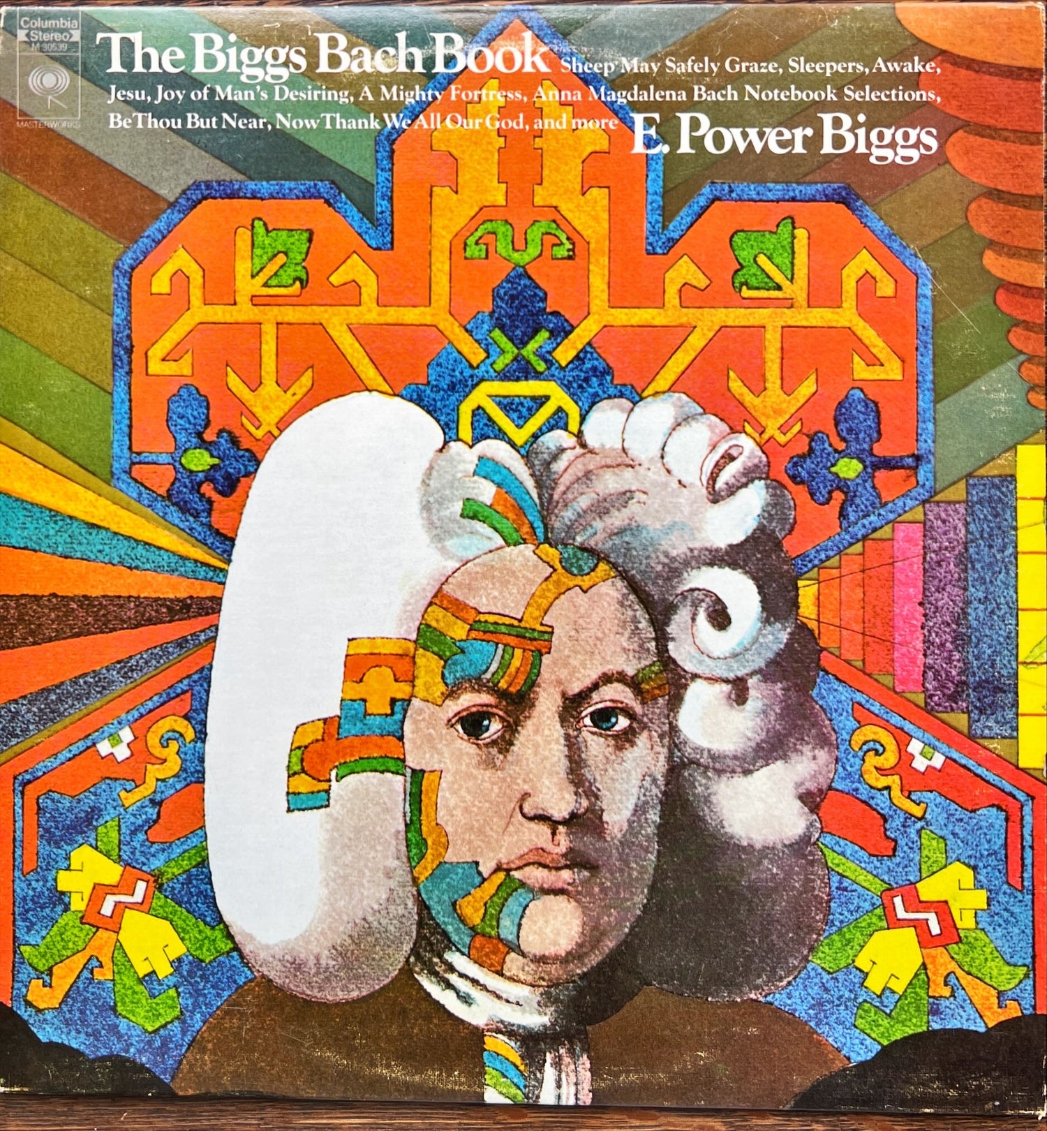 Vinyl record, Classical E. Power Biggs, Front view
