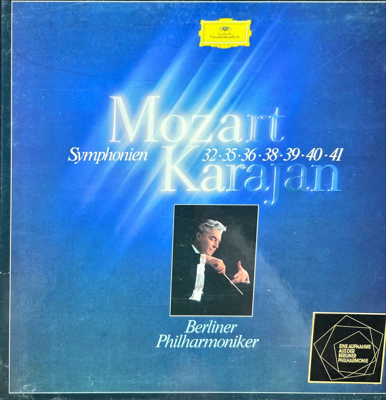 Vinyl record, Classical Mozart, Front view