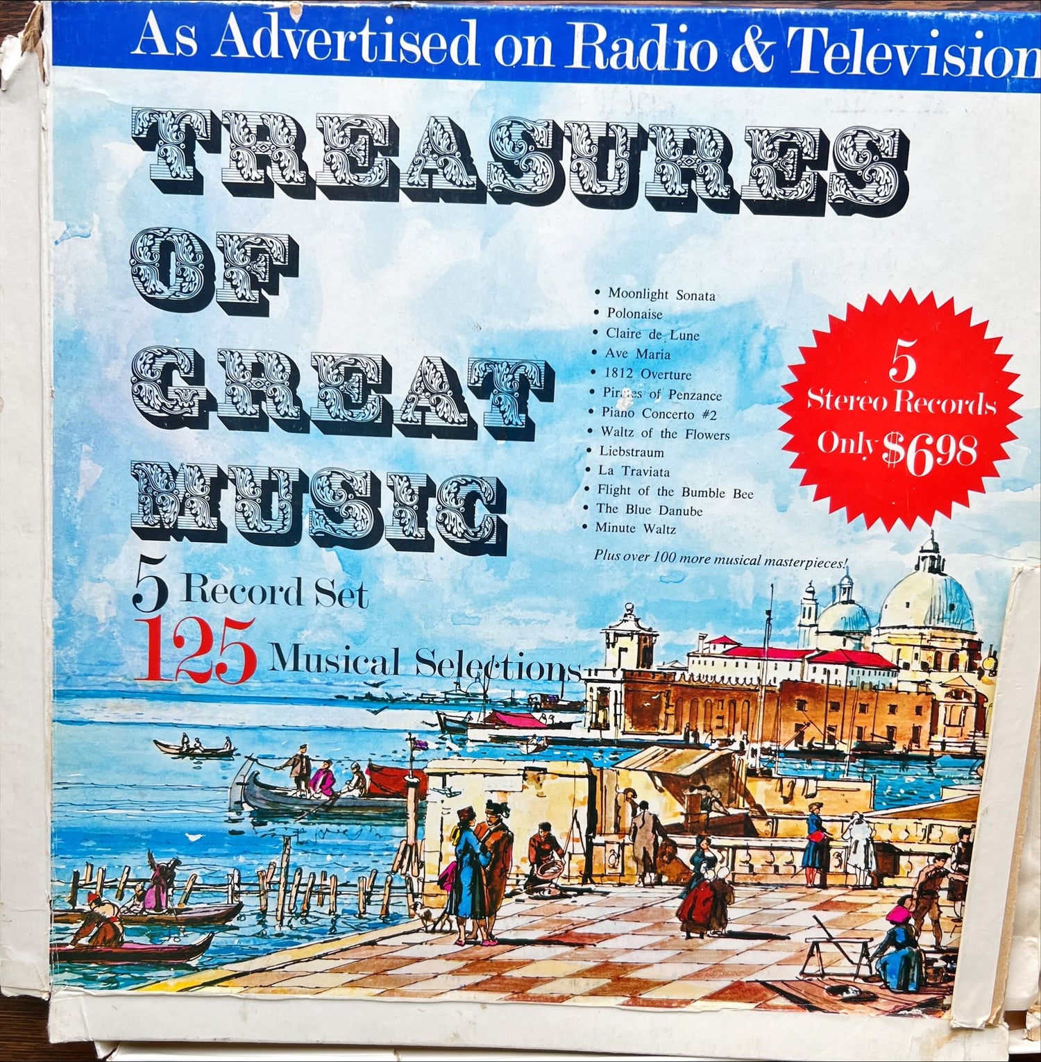 Vinyl record, Classical Record Marketing Corp, Front view