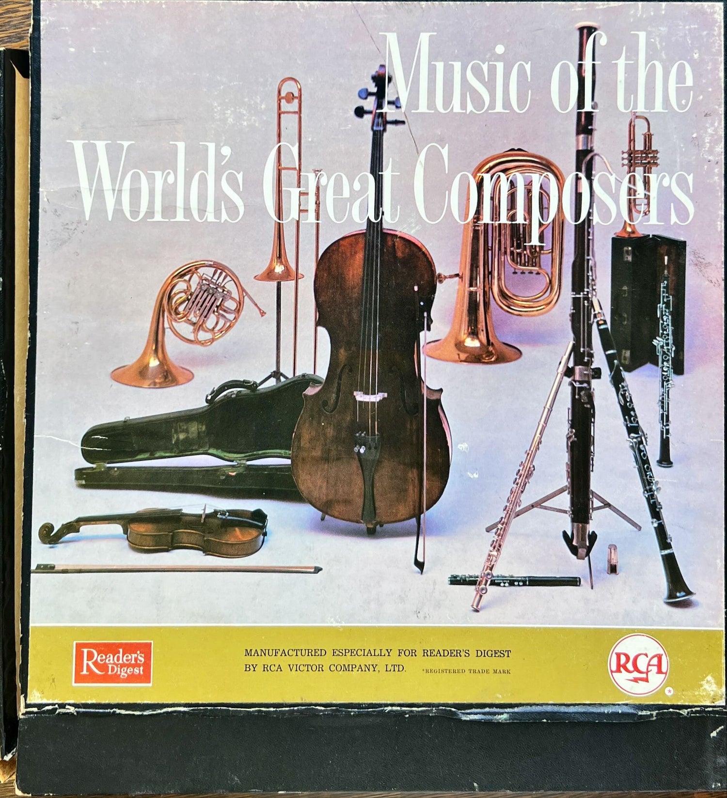 Vinyl record, Classical RCA, Front view