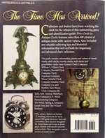 Book, Antique, Collectibles, Robert & Harriett Swedberg, Price Guide to Antique Clocks, Back view