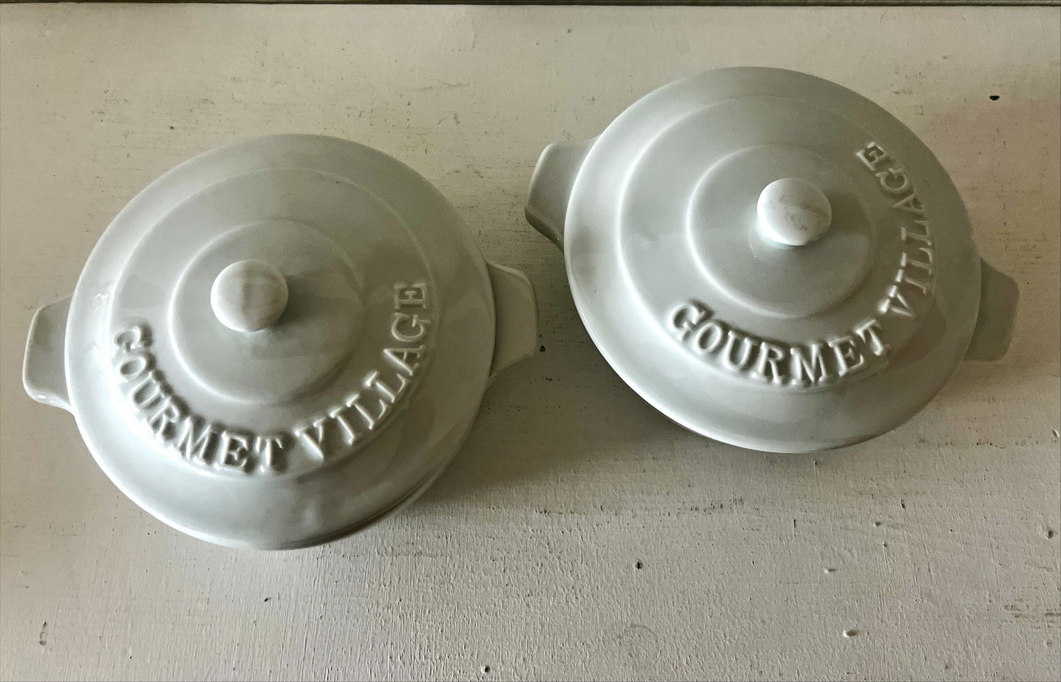 Home, Kitchenware, Baked Brie Stoneware Dishes, Gourmet Village, Front view