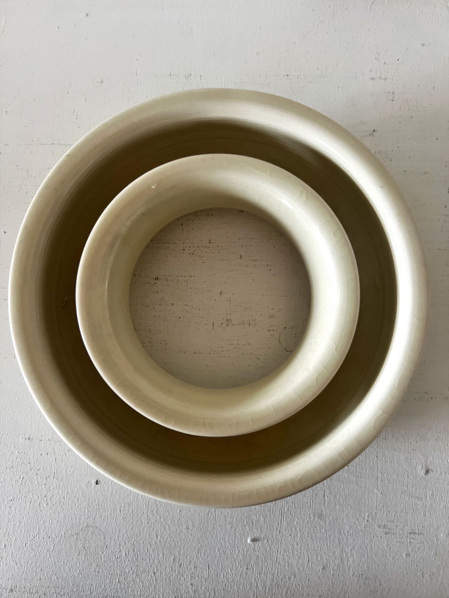 Craft work, Pottery, Material: Clay, Unknown Artist, Top view