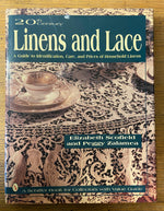 Book, Antique, Collectibles, Elizabeth Scofield and Peggy Zalamea, Linens and Lace: A Guide to Identification, care, and Prices of Household Linens, Front view