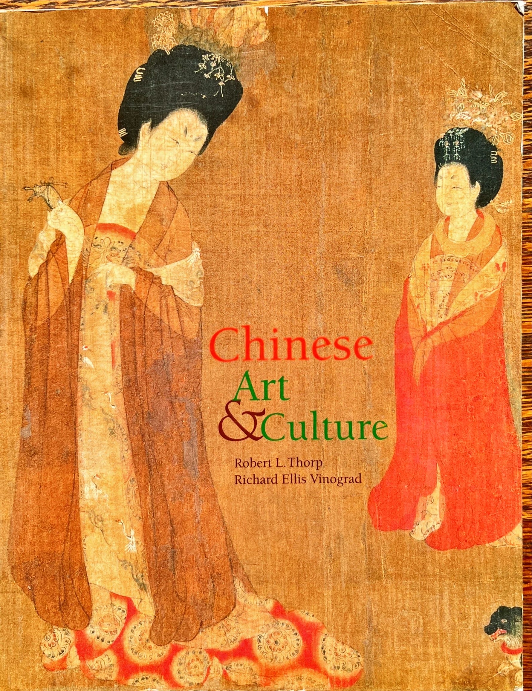 Book, Arts, China, Robert L. Thorp and Richard Ellis Vinograd, Chinese Art & Culture, Front view