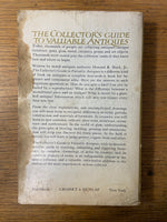 Book, Antique, Collectibles, Howard R. Black, JR., The Collector’s Guide to Valuable Antiques, Back view