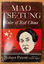 Book, History, China, Robert Payne, Mao Tse-Tung: Ruler of Red China, Front view