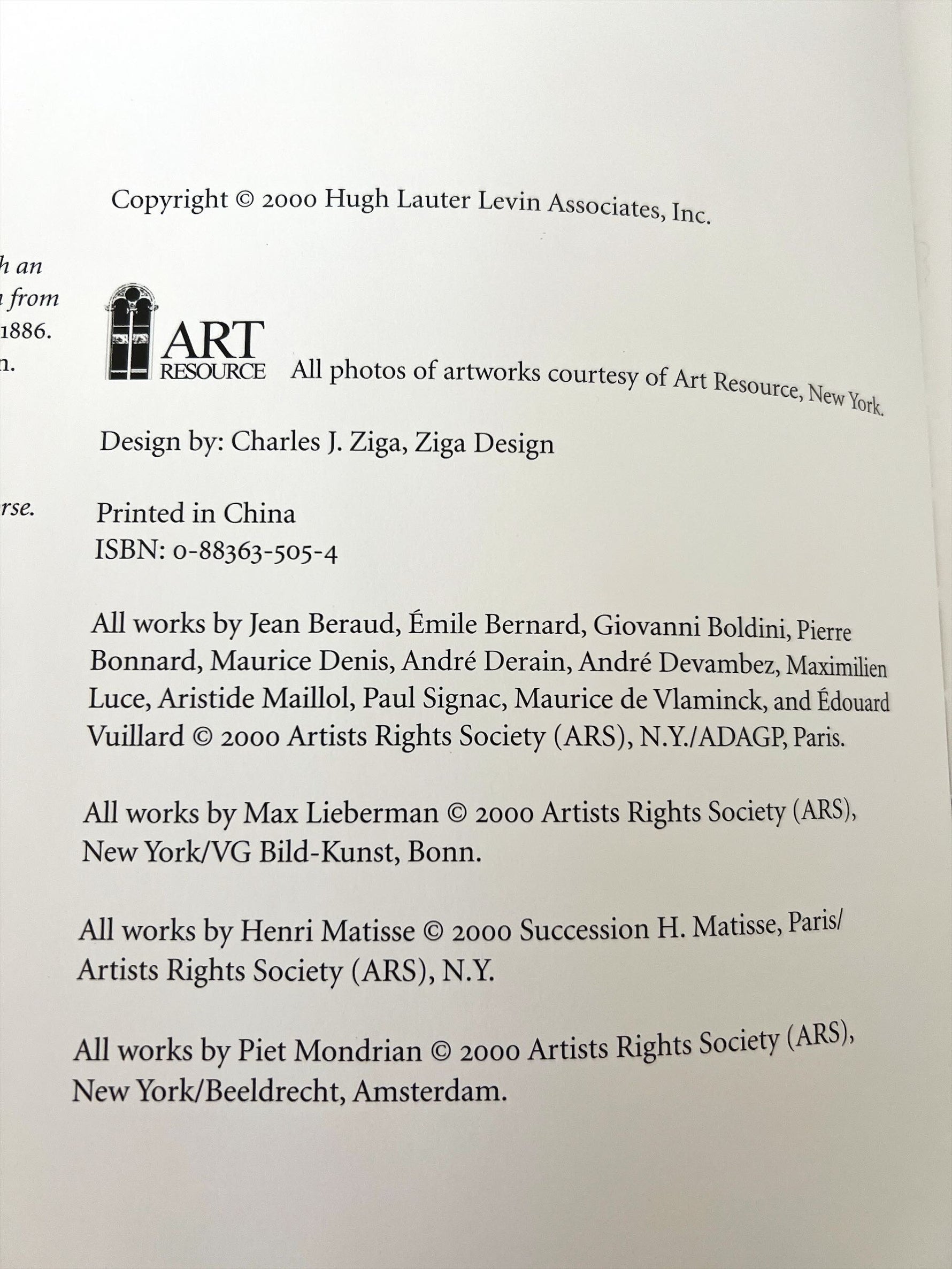 Book, Art History, Alexandra Bonfante-Warren, The Musee D'Orsay, Inside view