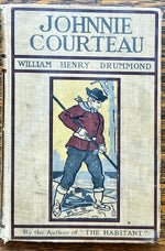 Book, Poetry, Literature, William Henry Drummond, Johnnie Courteau, Front view