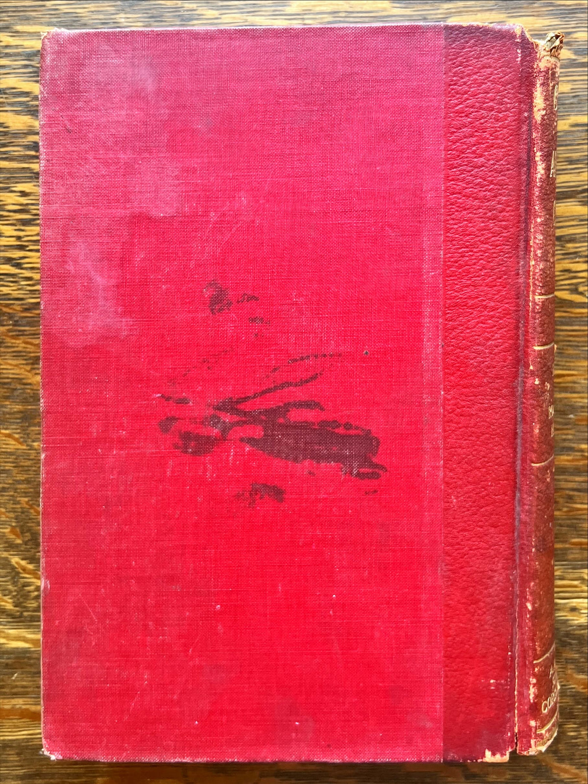 Book, Architecture, American School of Correspondence, Cyclopedia of Architecture, Carpentry and Building Vol. III, Back view